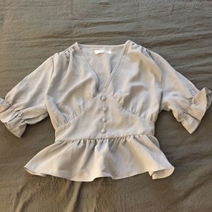 Baby blue top from Japan